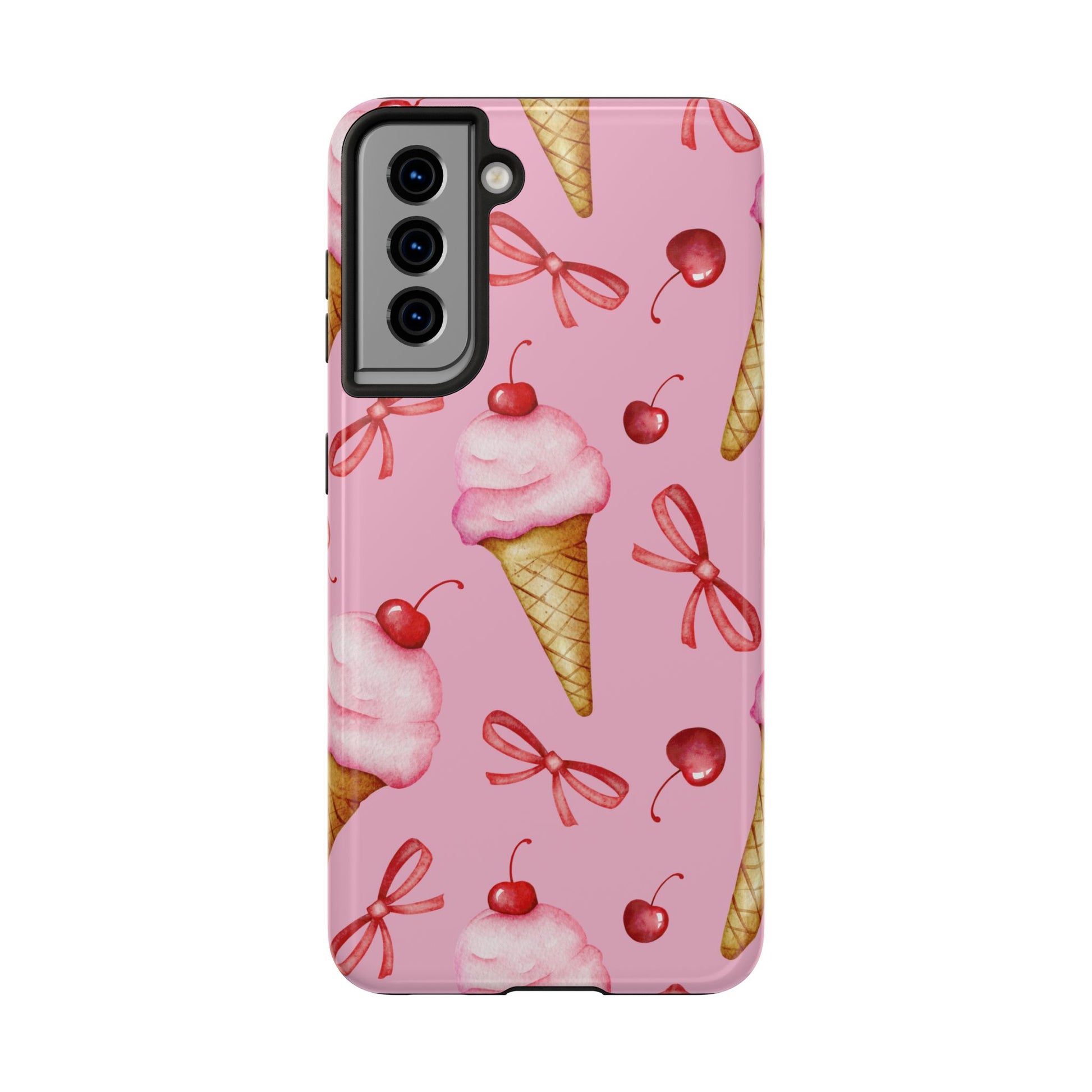 Cherry on Top Ice Cream Phone Case (Apple & Android)
