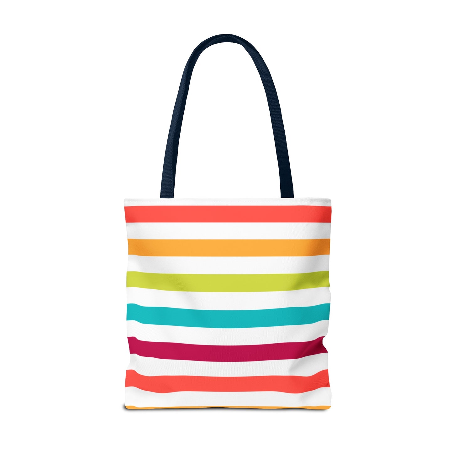 Colorful Candy Lines Tote Bag