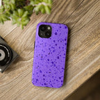 Purple Sponge Phone Case (Apple & Android) - Pink Sweetheart