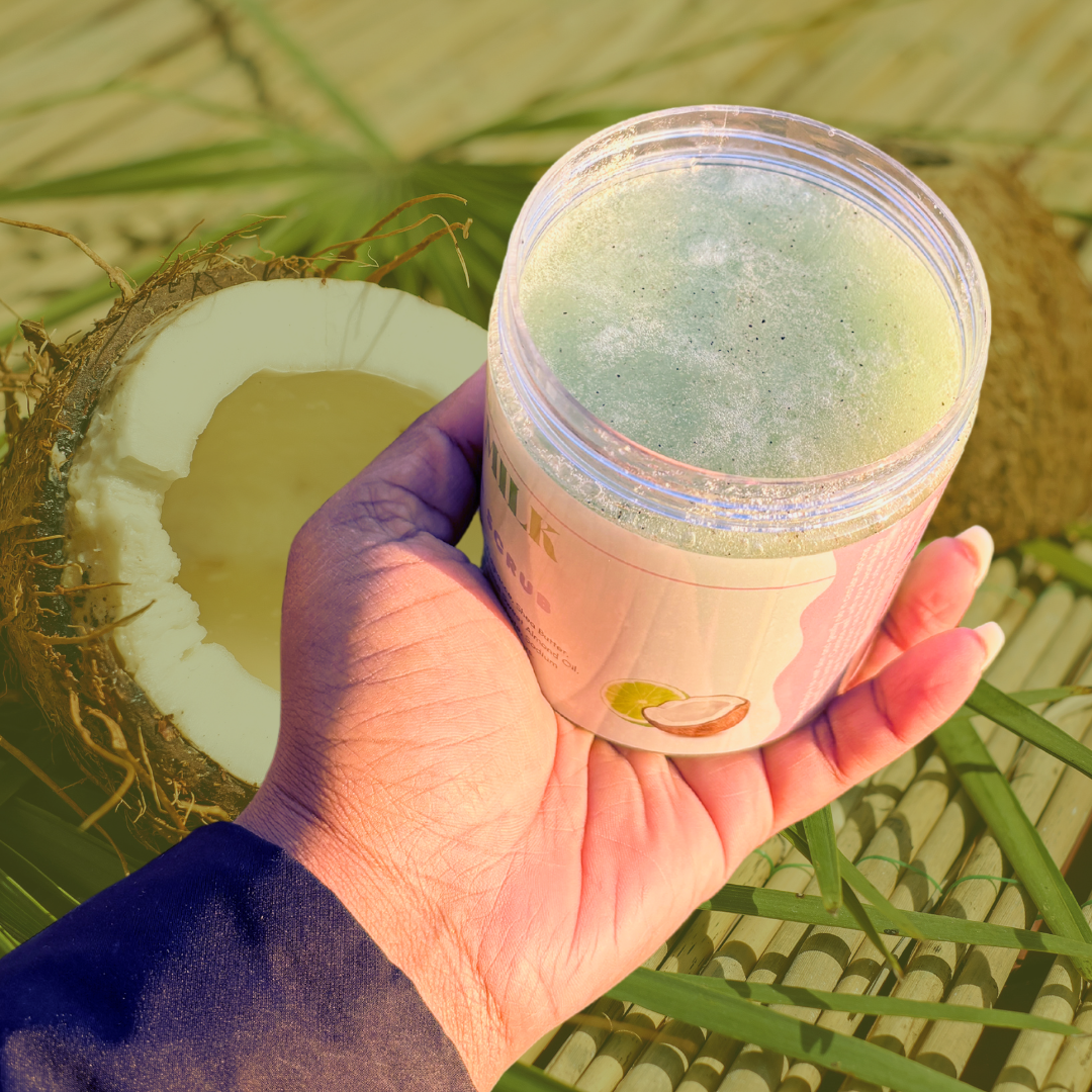 Coconut Milk & Lime Slushie Sugar Scrub