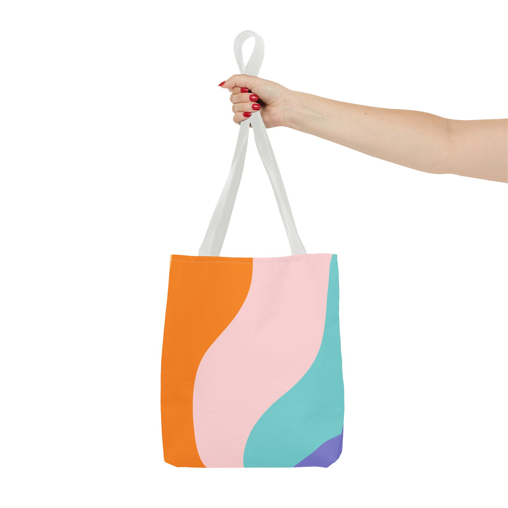 Groovy Psychedelic Splash Tote Bag