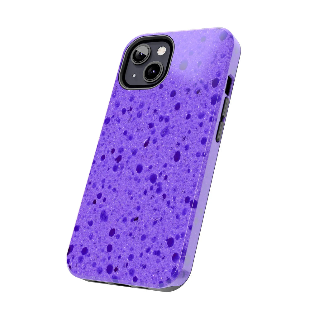 Purple Sponge Phone Case (Apple & Android) - Pink Sweetheart