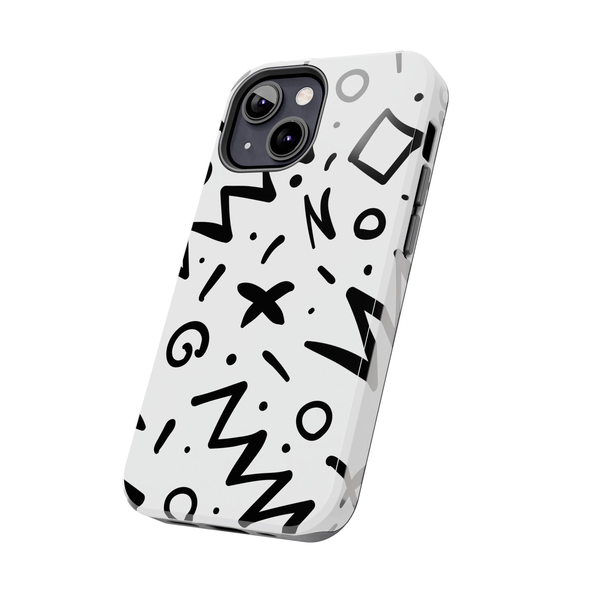 Abstract Memphis Pattern Phone Case (Apple & Android)
