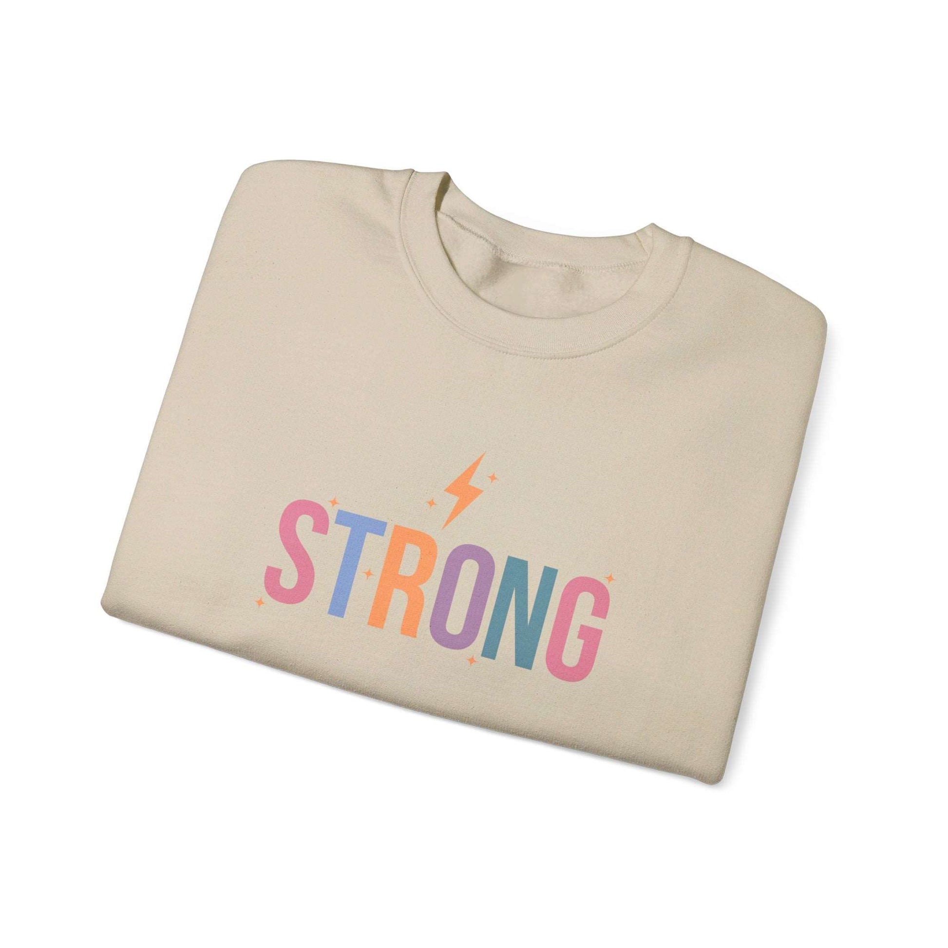 "Strong" Heavy Blend™ Crewneck Sweatshirt