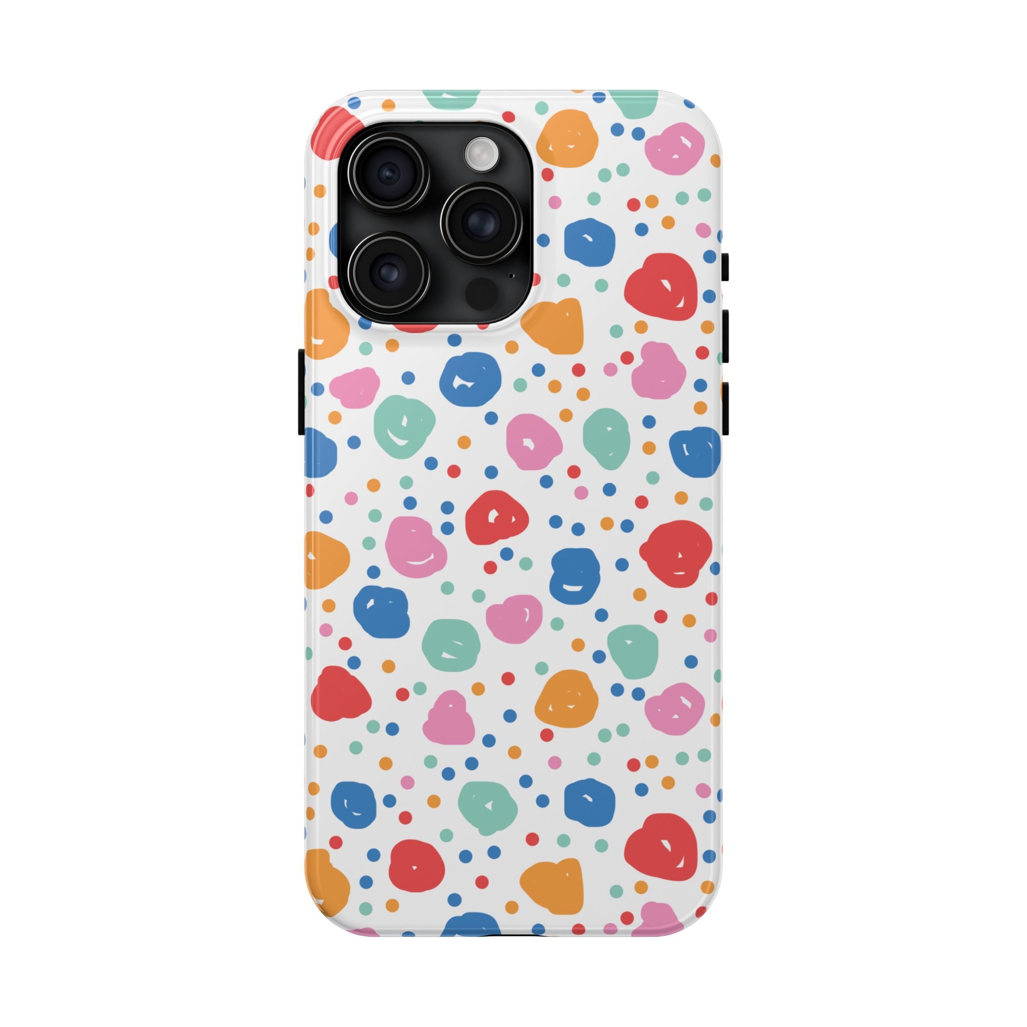 Seamless Hand Drawn Polka Phone Case (Apple & Android)