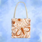 Autumn Butterfly Floral Tote Bag