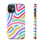 Rainbow Swirls Phone Case (Apple & Android)