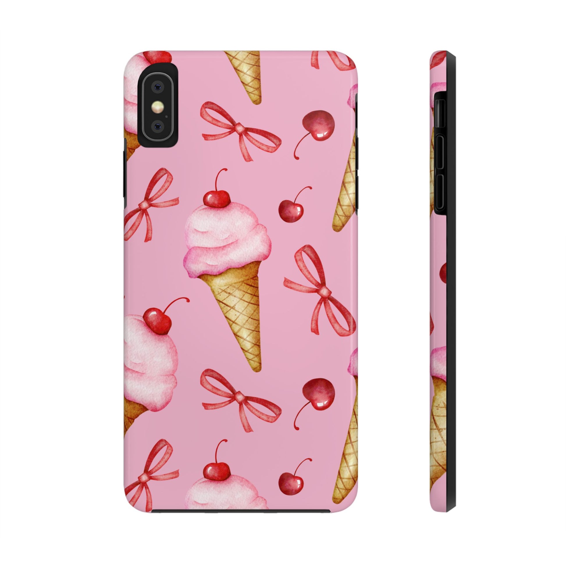 Cherry on Top Ice Cream Phone Case (Apple & Android)