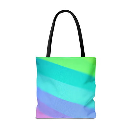 Blurred Rainbow Sectrum Tote Bag