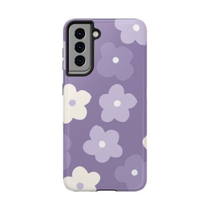 Pastel Purple Flowers Phone Case