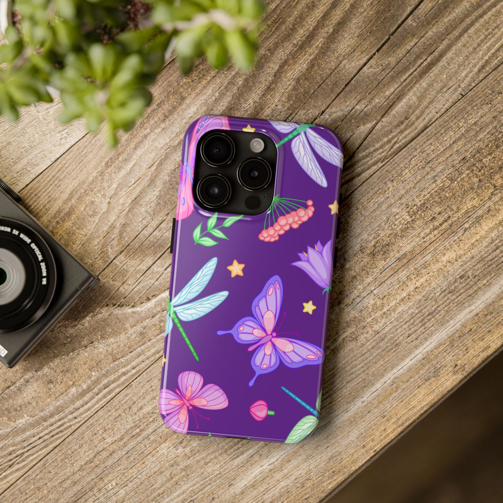 Purple Majestic Butterfly Phone Case (Apple & Android)
