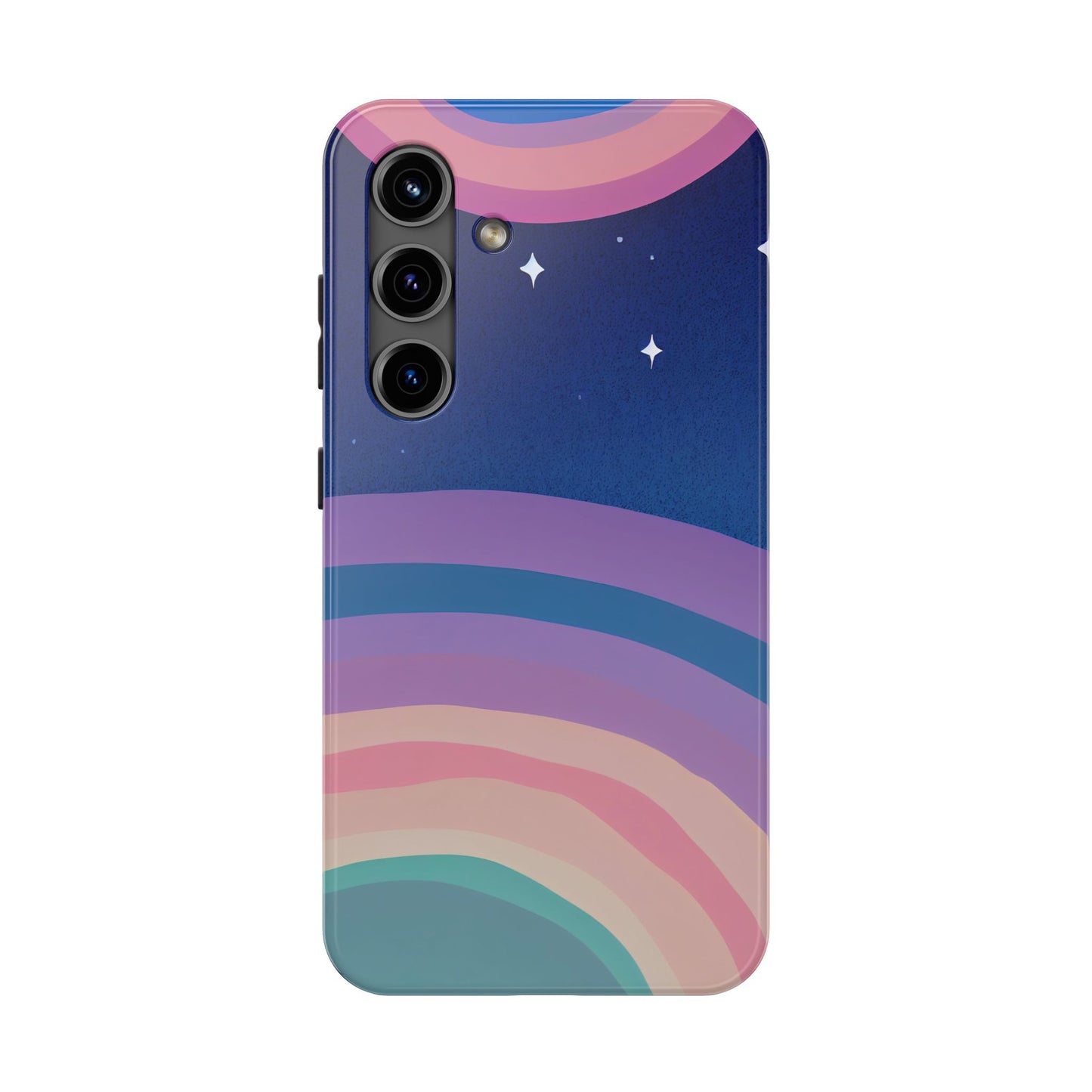 Midnight Rainbows Phone Case