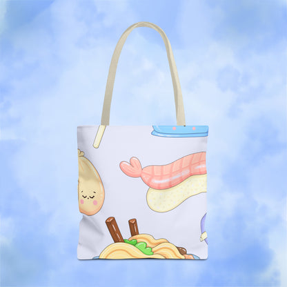 Kawaii Anime Snacks Tote Bag