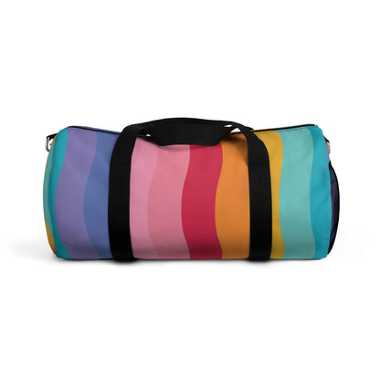 Rainbow Waves Duffel Bag