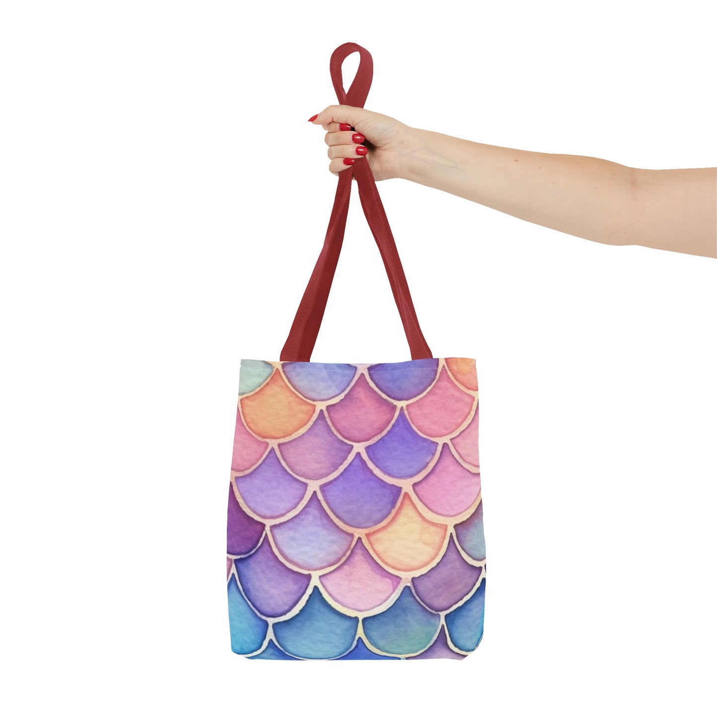 Watercolor Mermaid Tote Bag