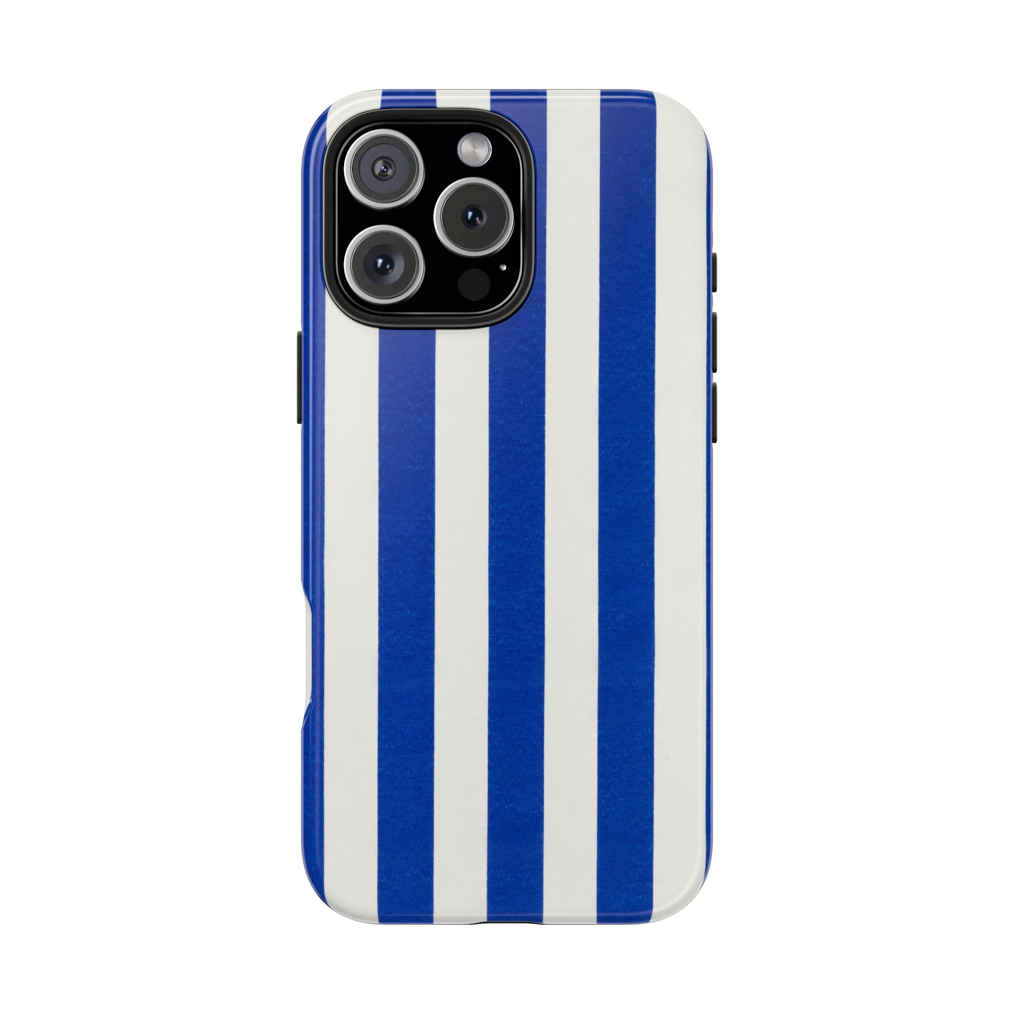 Blue & White Stripes Phone Case (Apple & Android)