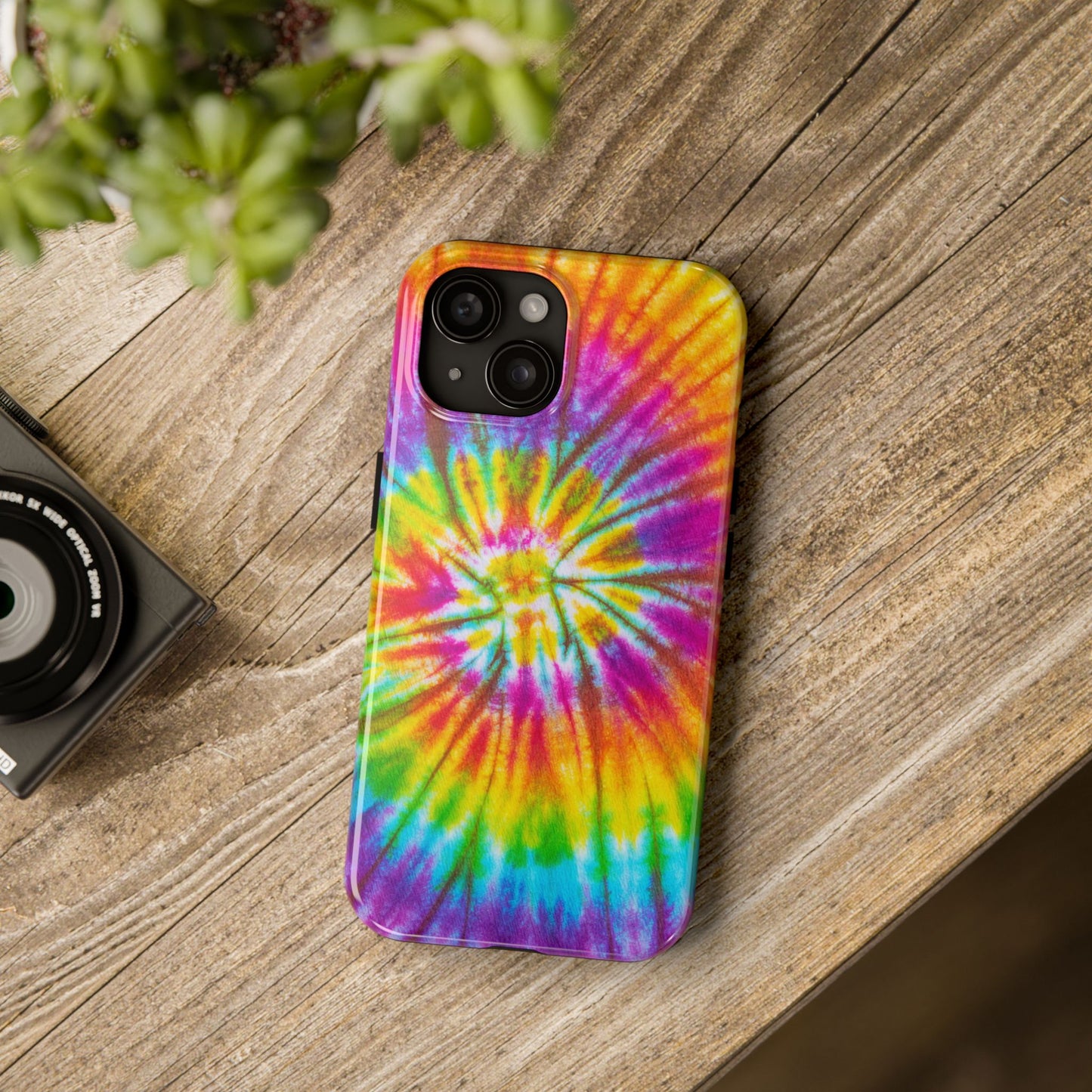 Hippie Vibes Tie Dye Phone Case