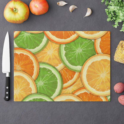 Citrus Glass Cutting Board