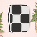 Geometric Black & White Book Cover - Pink Sweetheart