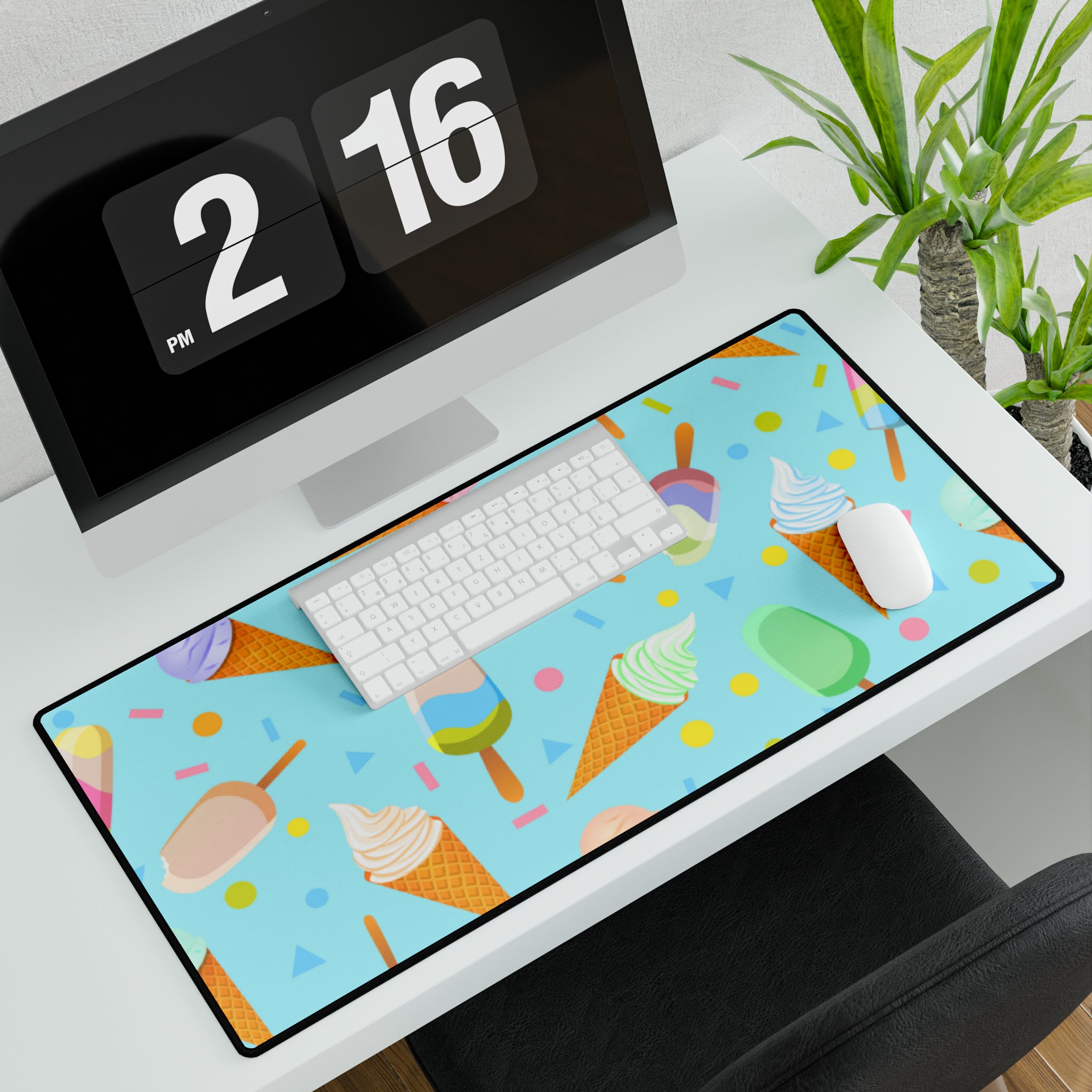 Popsicle Ice Cream Desk Mat