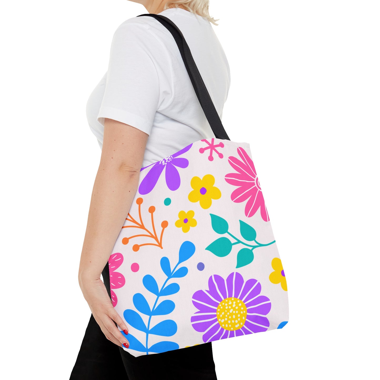 Fun Florals Tote Bag