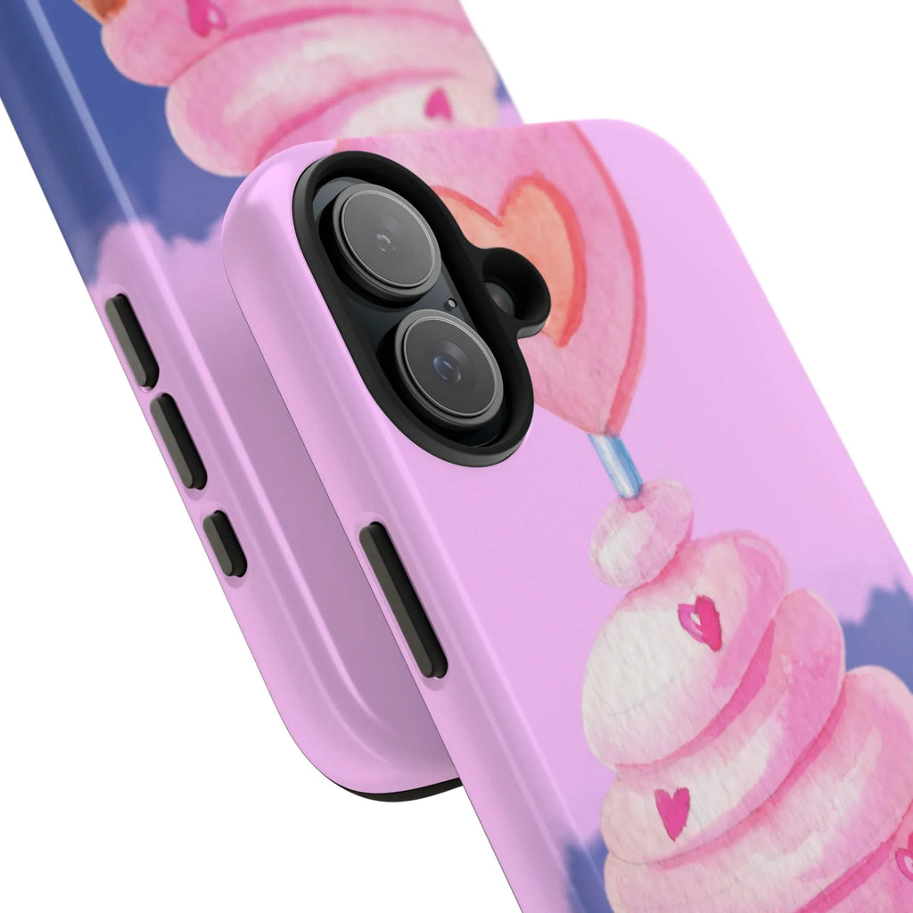 Cutie Cupcake Phone Case (Apple & Android) - Pink Sweetheart