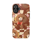 Retro Brown Bear Phone Case (Apple & Android)
