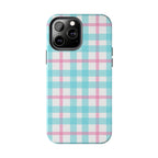 Pastel Gingham Phone Case (Apple & Android)