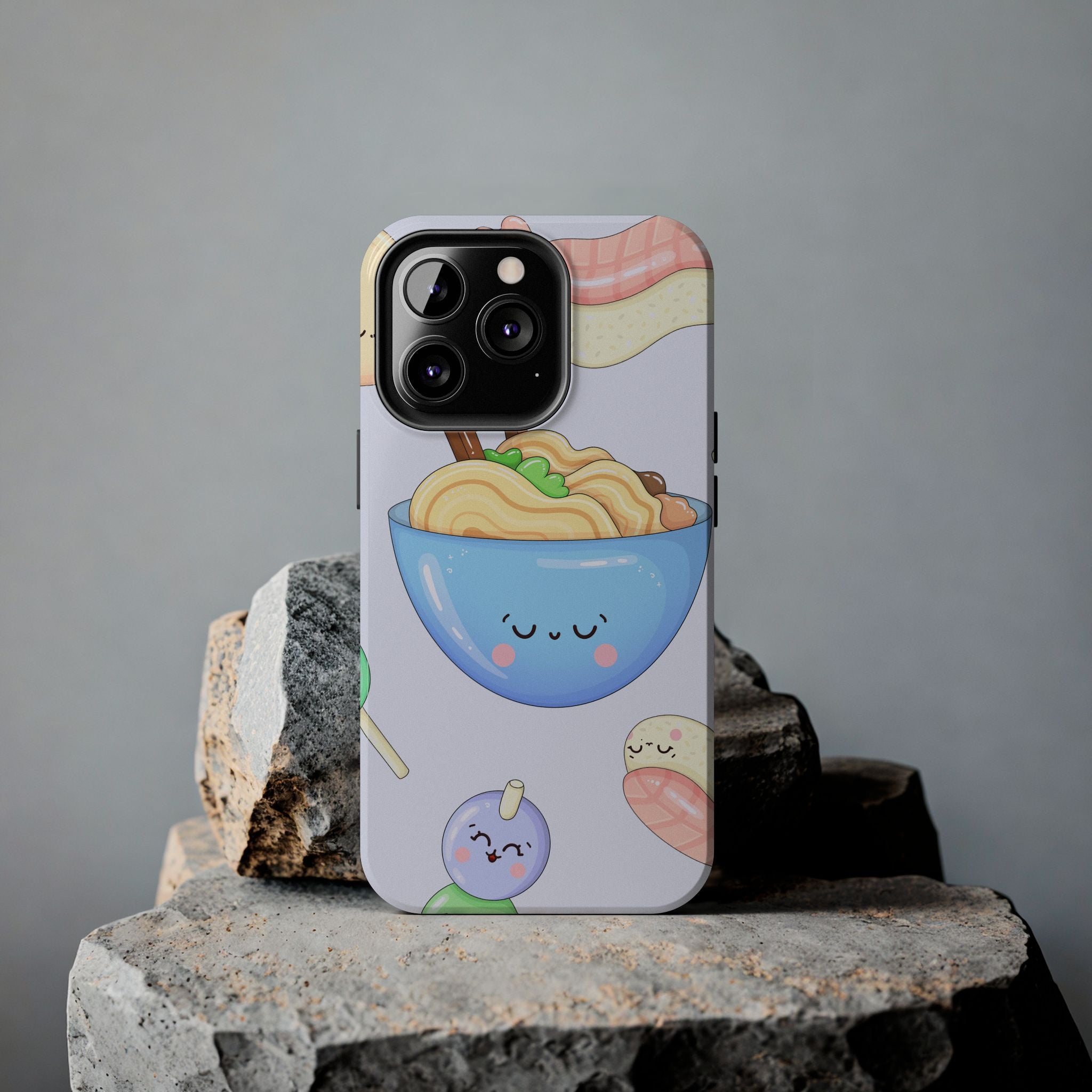 Kawaii Anime Snacks Phone Case (Apple & Android)
