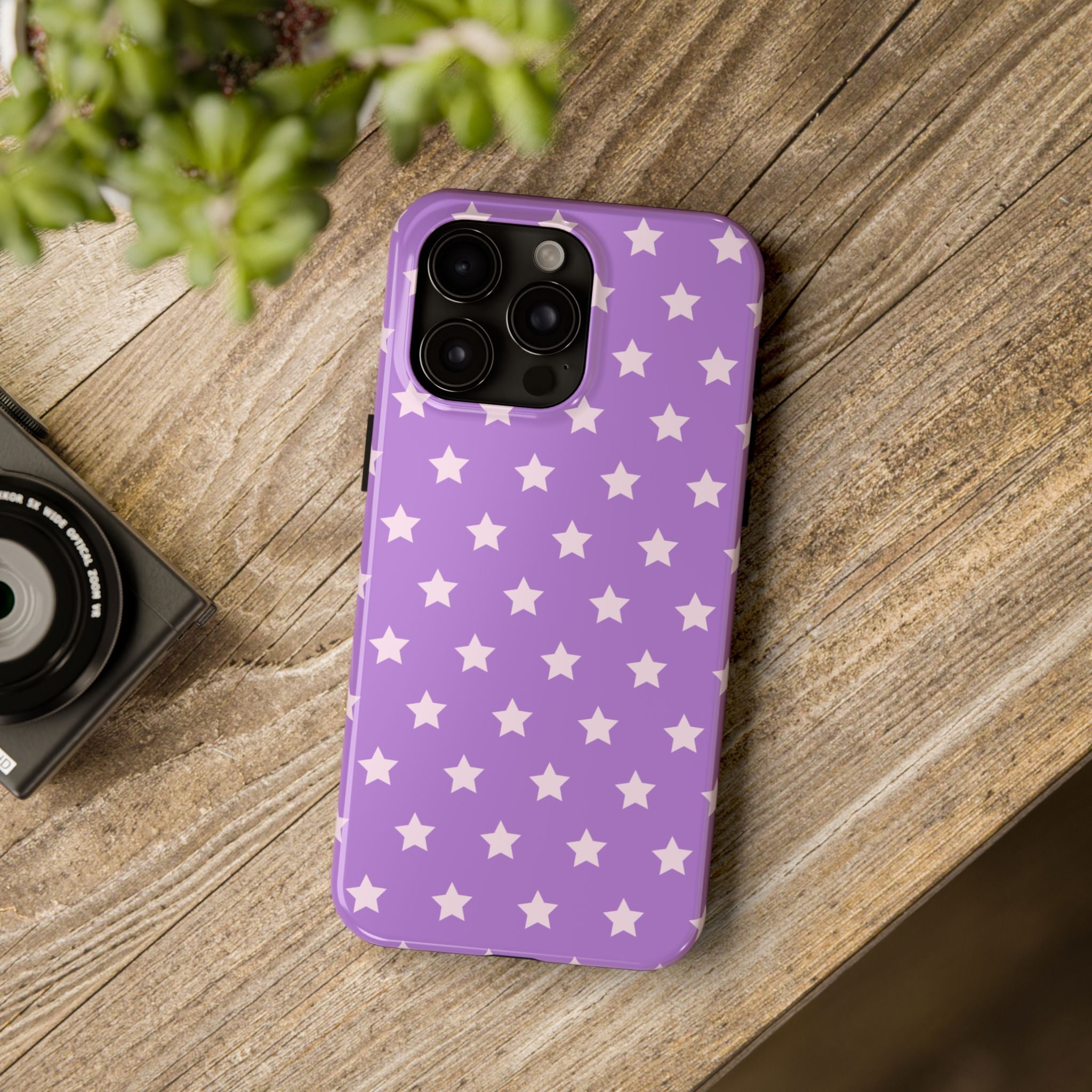Purple Star Power Phone Case (Apple & Android)