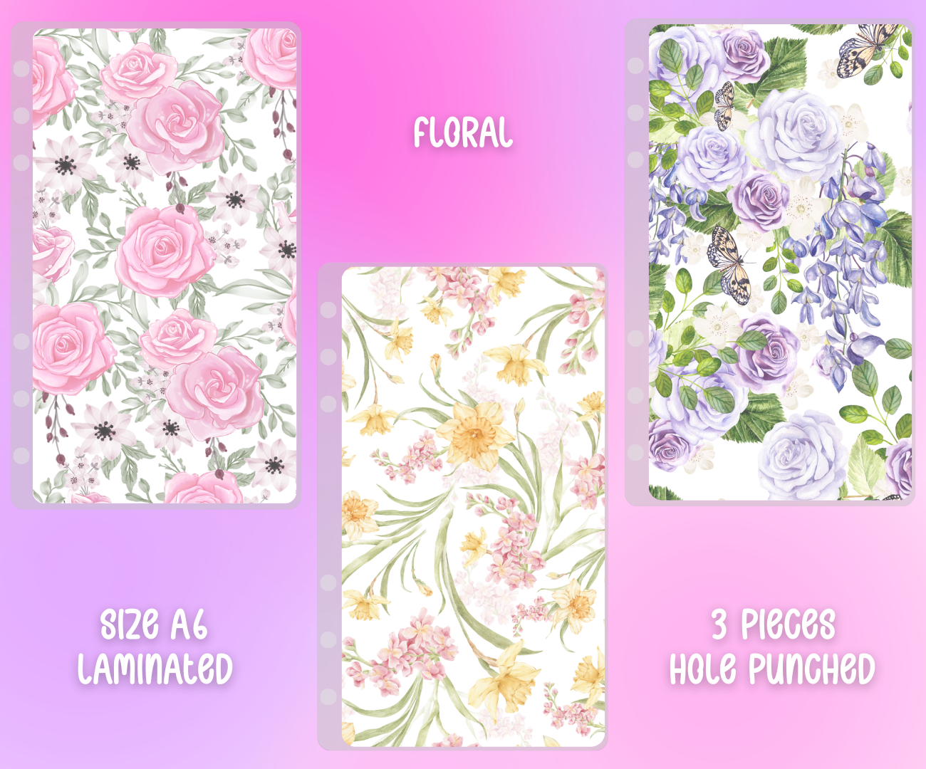 Matte Vellum Cash Envelope Set A6 - 3pcs