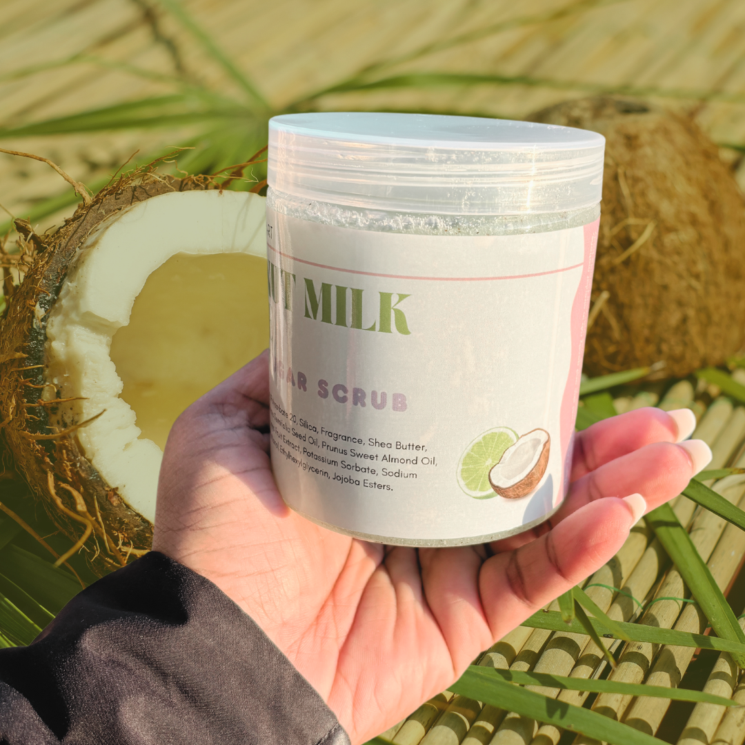 Coconut Milk & Lime Slushie Sugar Scrub