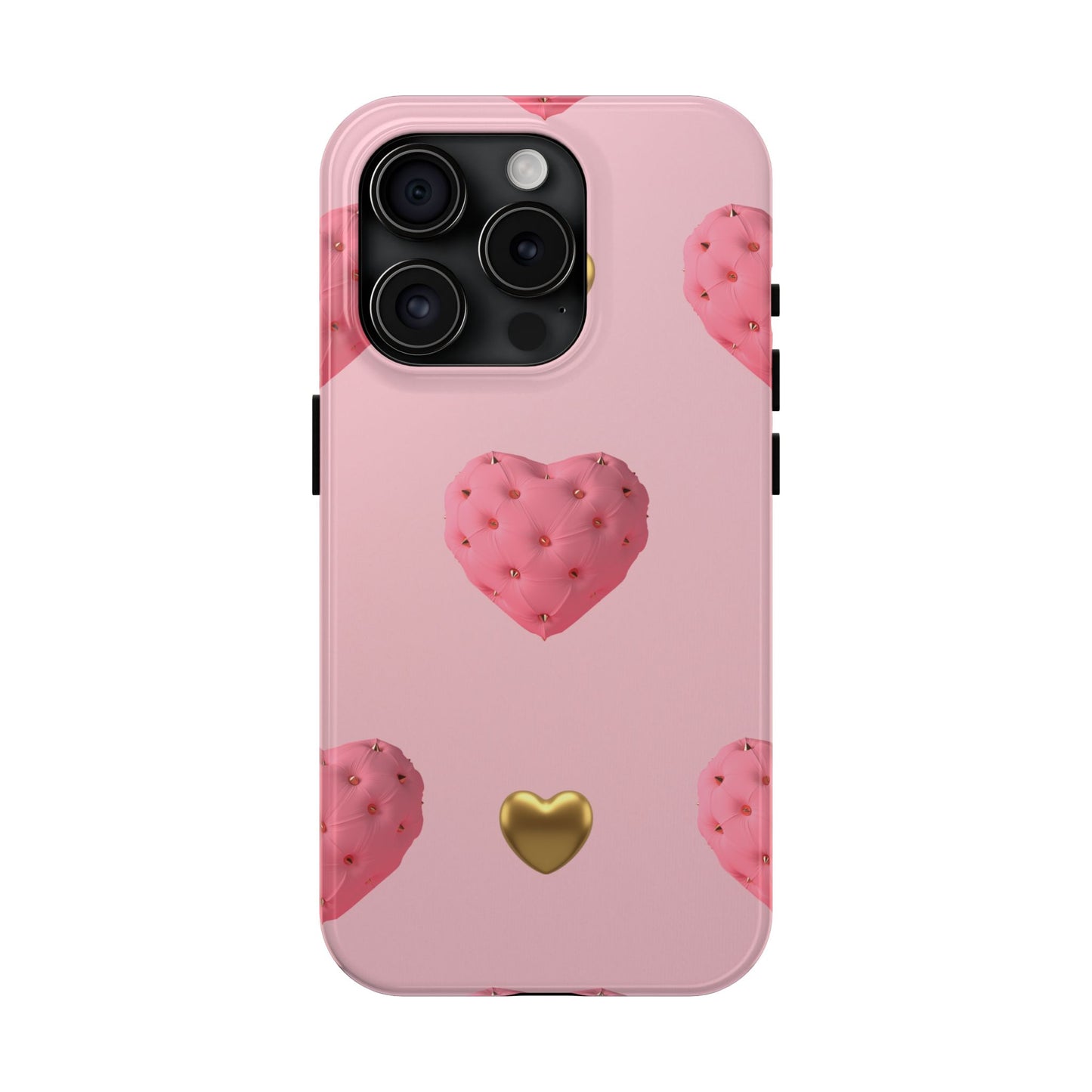 Heart of Gold Pink Phone Case