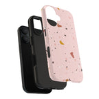 Pink Terrazzo Phone Case (Apple & Android) - Pink Sweetheart