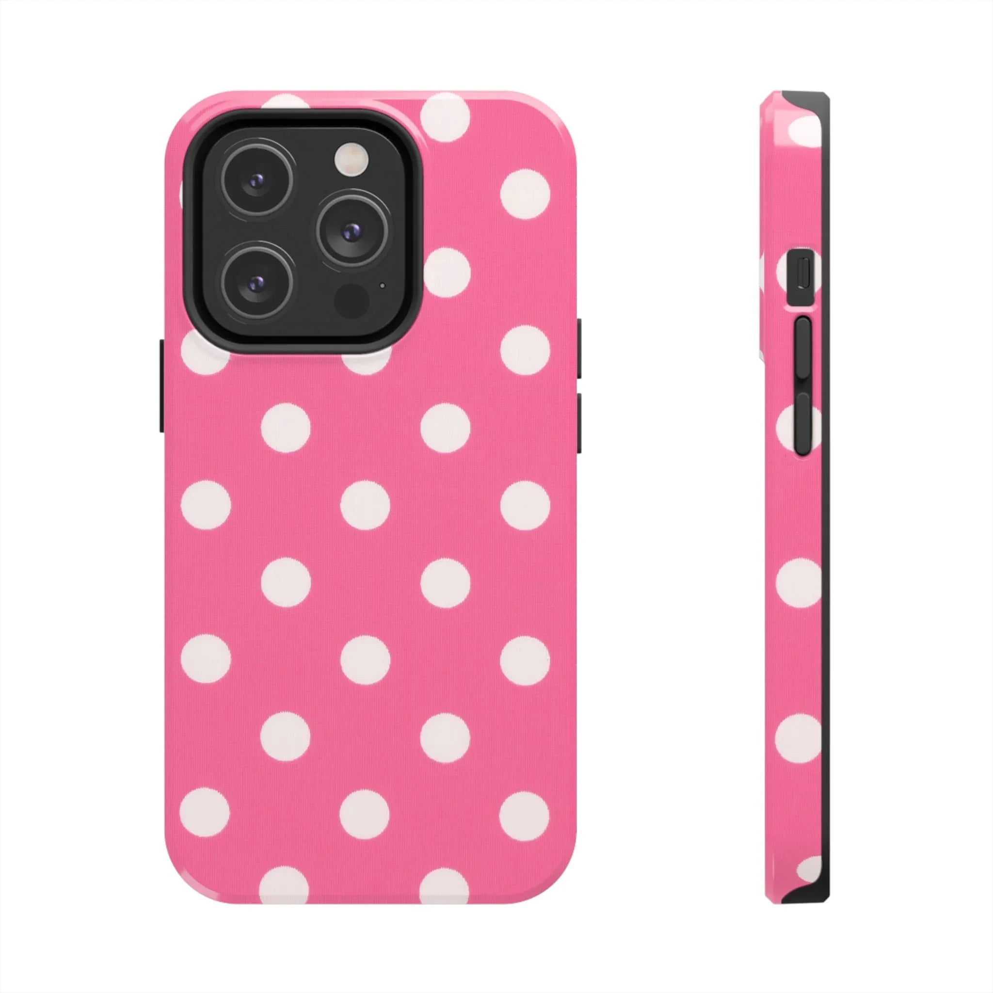 Pink Polka Dot Phone Case (Apple & Android) - Pink Sweetheart