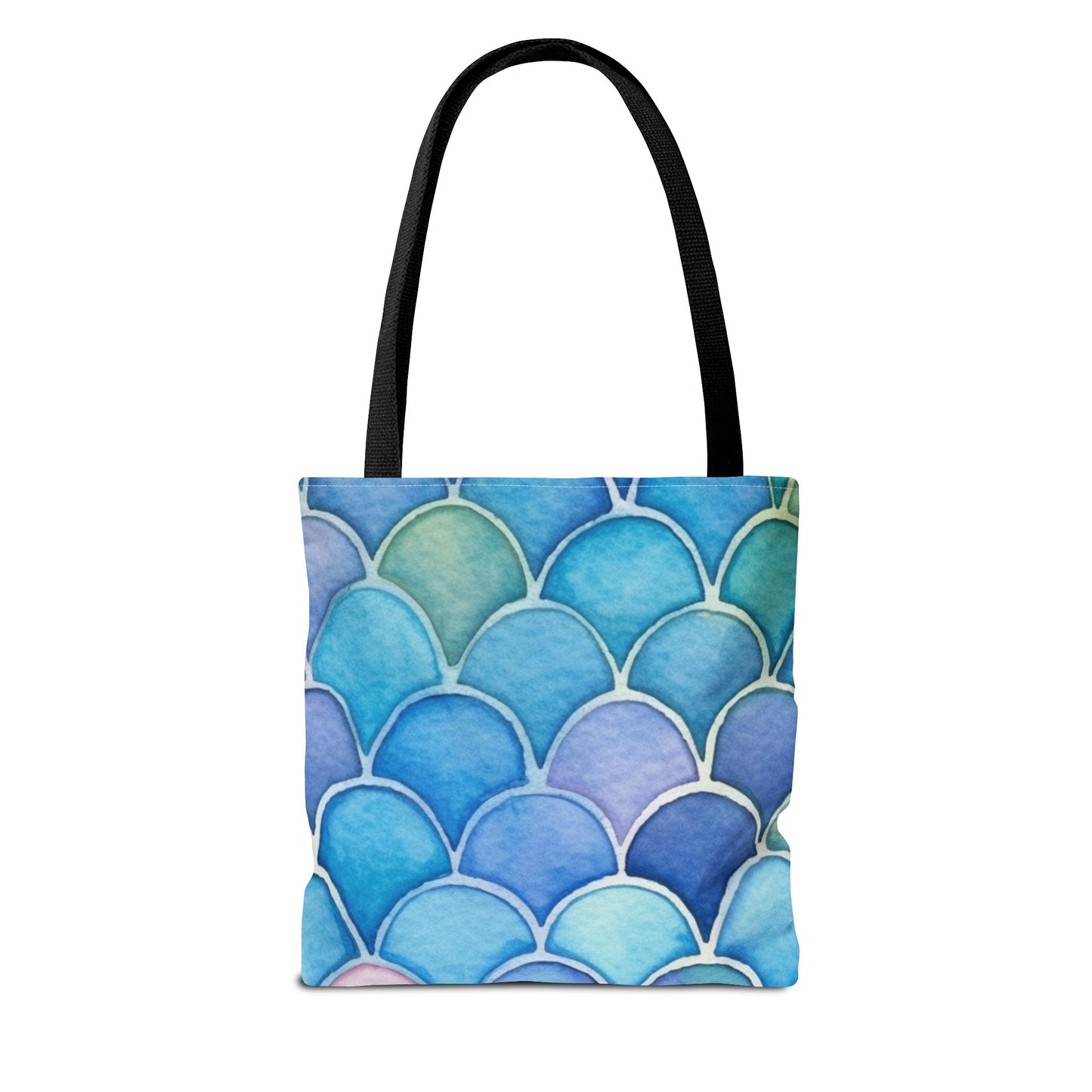 Watercolor Mermaid Tote Bag