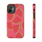 Watermelon Slices Phone Case (Apple & Android) - Pink Sweetheart