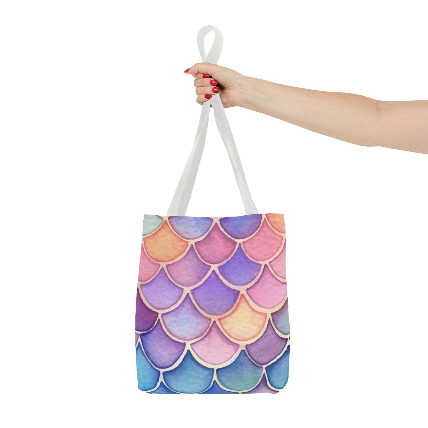 Watercolor Mermaid Tote Bag