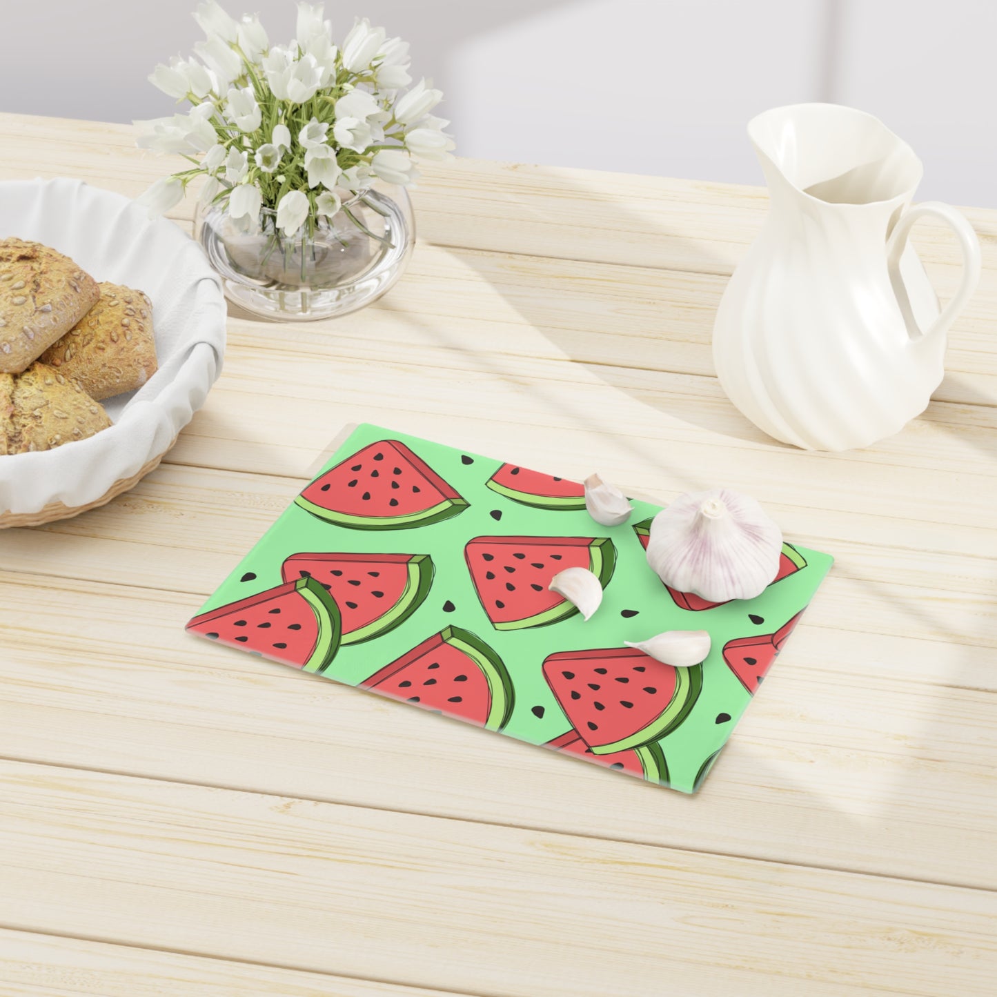 Watermelon Glass Cutting Board