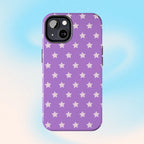 Purple Star Power Phone Case (Apple & Android) - Pink Sweetheart