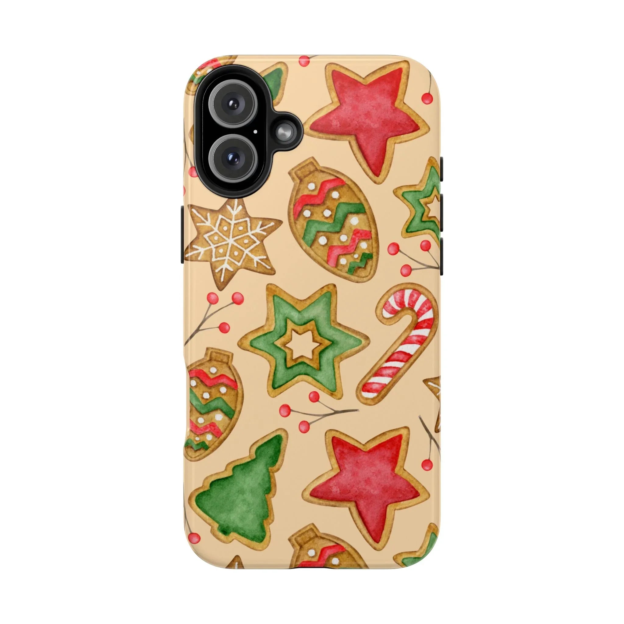 Xmas Holiday Cheer Phone Case (Apple & Android) - Pink Sweetheart