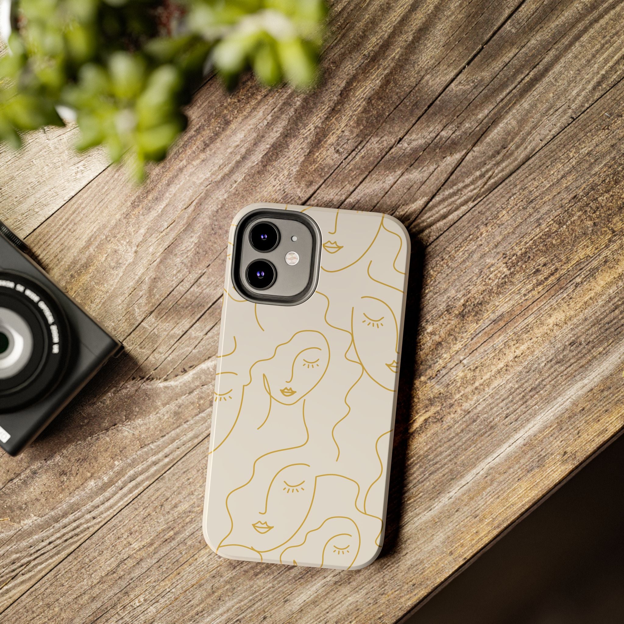 Minimalist Woman Phone Case (Apple & Android)
