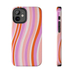 Wave Nostalgia Phone Case (Apple & Android) - Pink Sweetheart