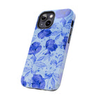 Blue Floral Pattern Phone Case (Apple & Android)