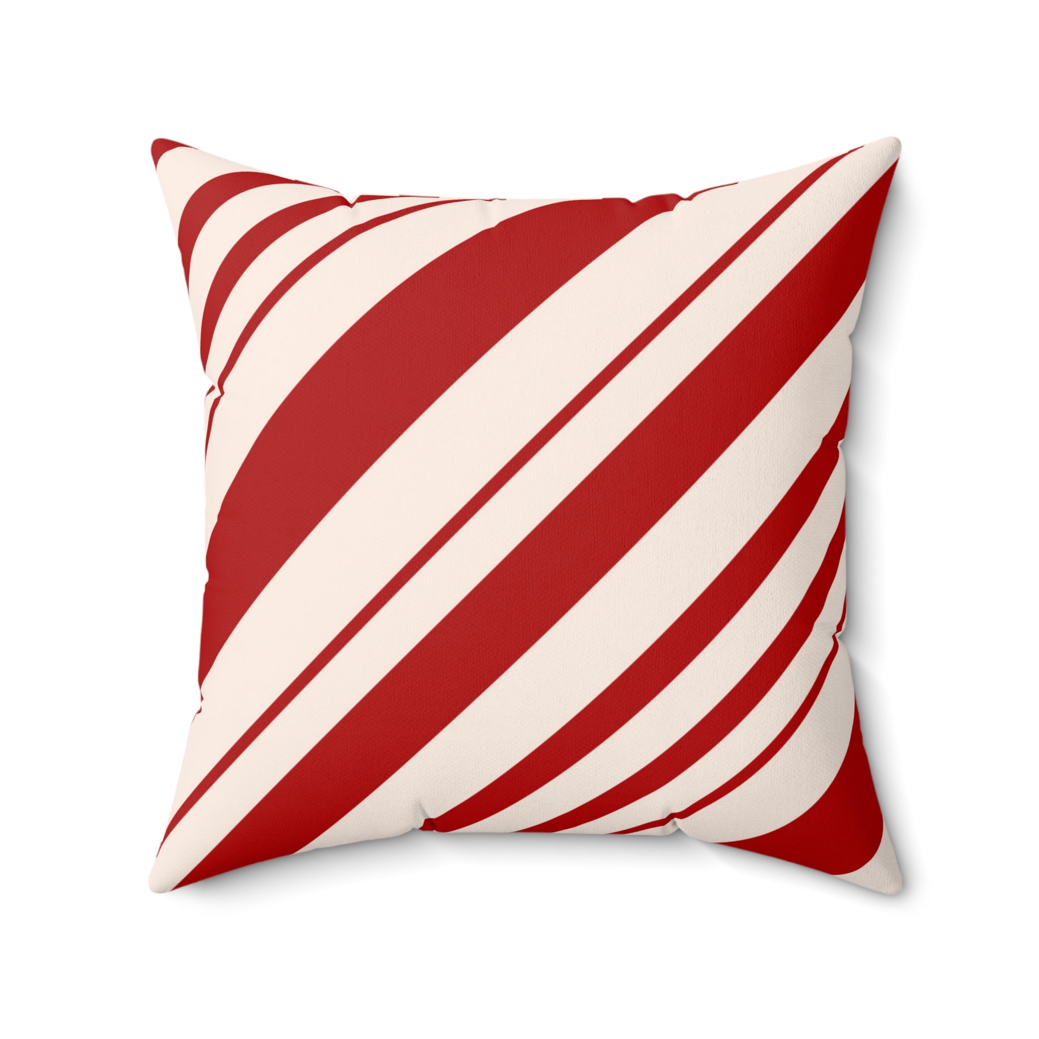 Sweet Peppermint Square Pillow