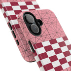 Geometric Kimono Tough Phone Case (Apple & Android) - Pink Sweetheart