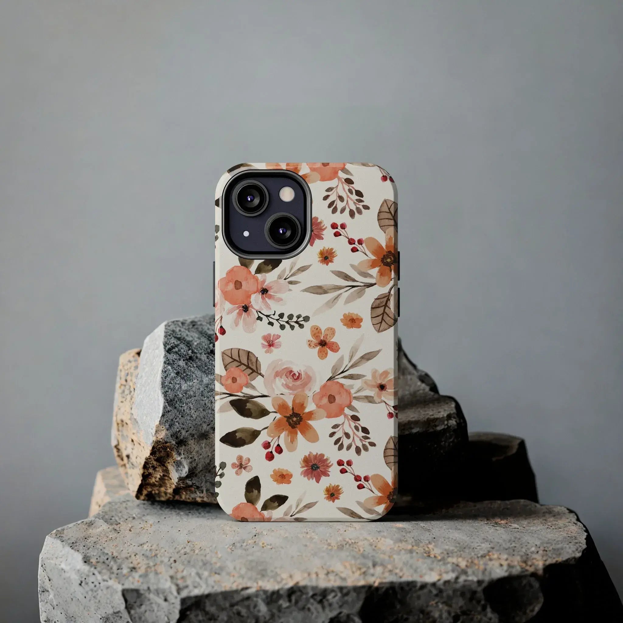 Timeless Vintage Florals Phone Case (Apple & Android) - Pink Sweetheart