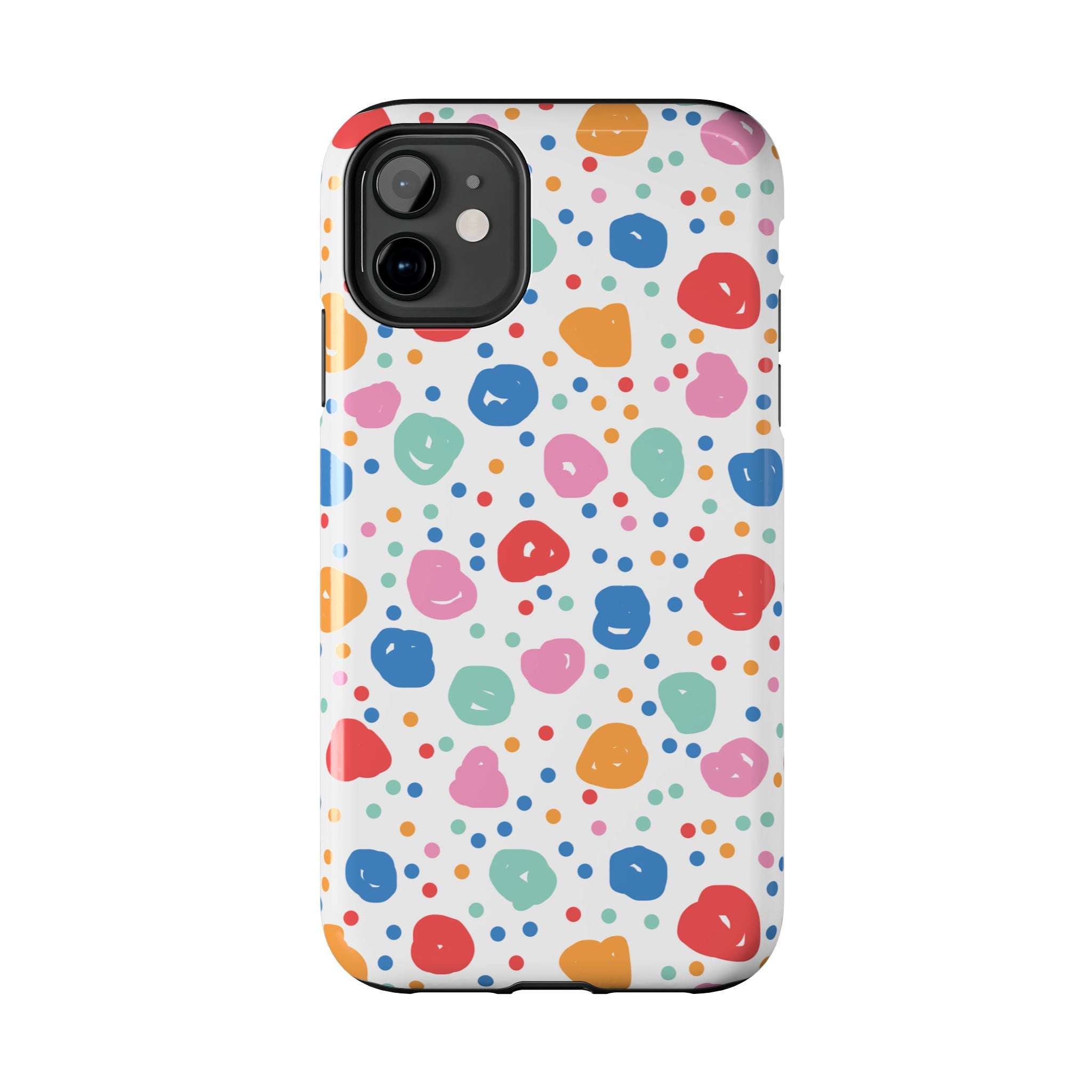 Seamless Hand Drawn Polka Phone Case (Apple & Android)