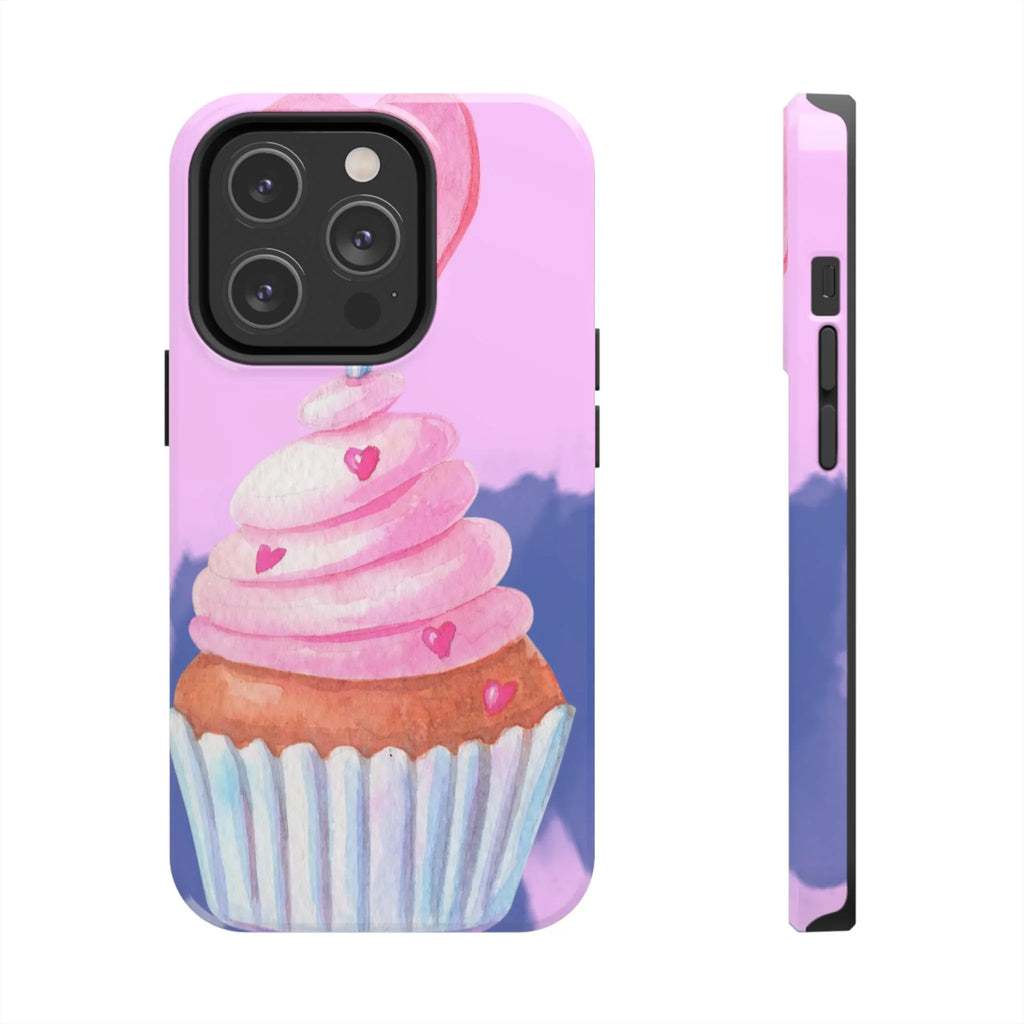 Cutie Cupcake Phone Case (Apple & Android) - Pink Sweetheart