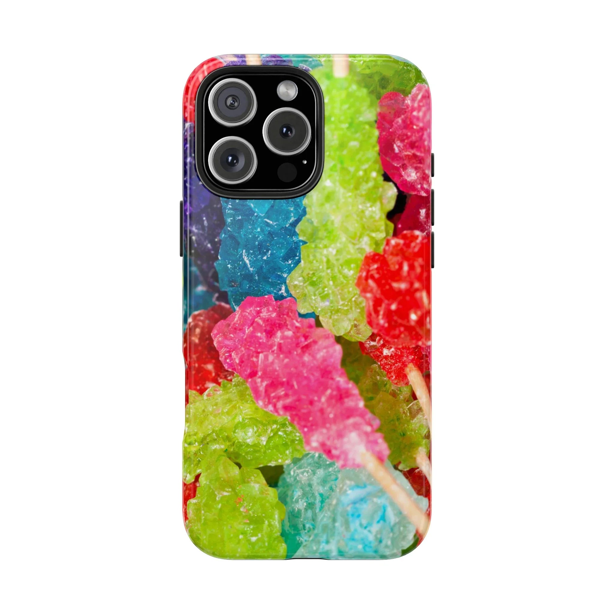 Rock Candy Phone Case (Apple & Android) - Pink Sweetheart